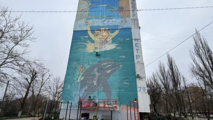 В Керчи оживят фасад дома с помощью живописной росписи