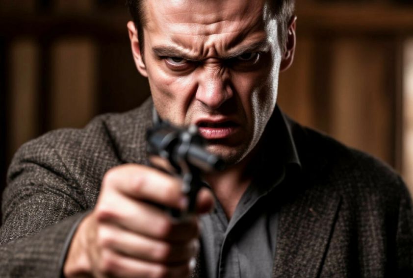 Мариуполец с ‘трофейным’ пистолетом устроил серию инцидентов и получил длительный срок