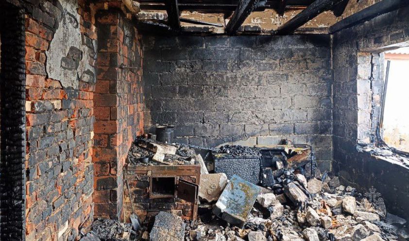 В Макеевке произошел пожар, в результате которого погиб пожилой мужчина