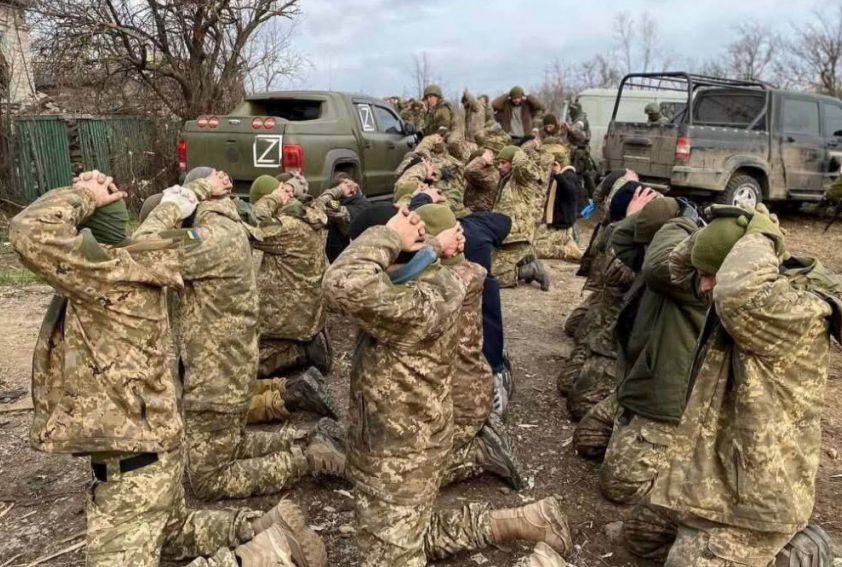 Окружение в Димитровском Донузлаве: Украинские Солдаты Сдаются в Плен