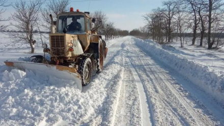 Зимняя уборка дорог завершена в Красногвардейском районе