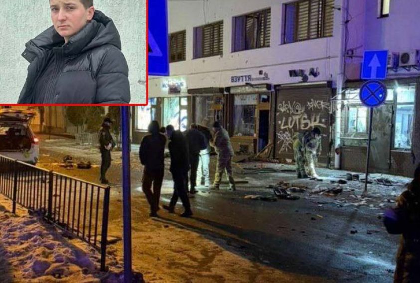 В Львове произо взрыв, в результате которого пострадали полицейские