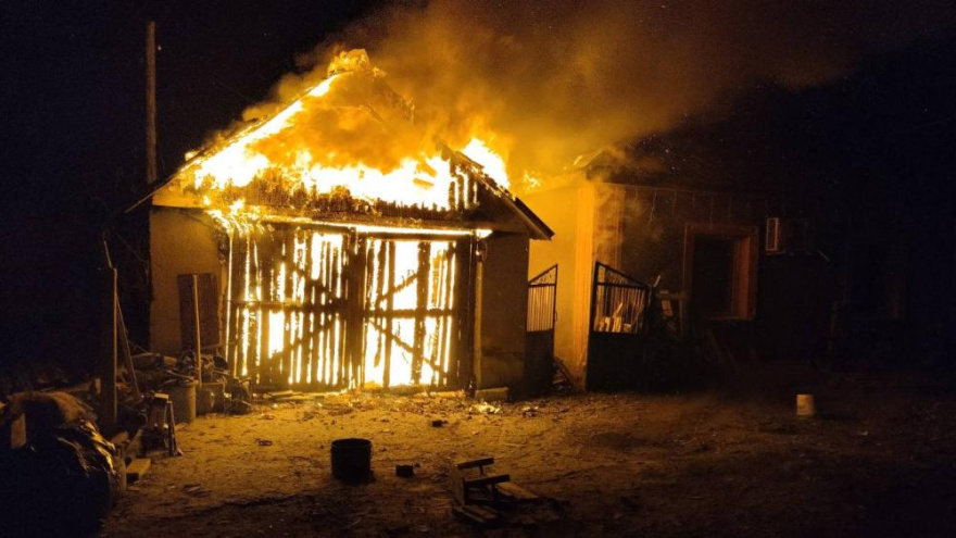 В Крыму ликвидирован пожар в жилом доме